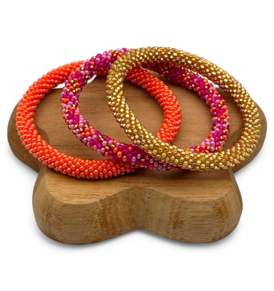 Nepalese bracelet Trio - Hand Jewelry | Maison Kizo®
