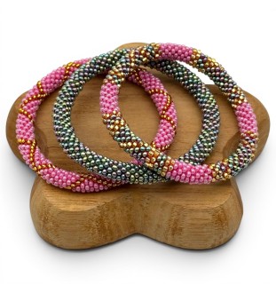 Nepalese bracelet Trio - Hand Jewelry | Maison Kizo®