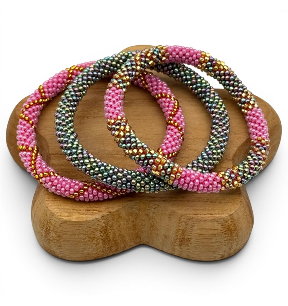 Nepalese bracelet Trio - Hand Jewelry | Maison Kizo®