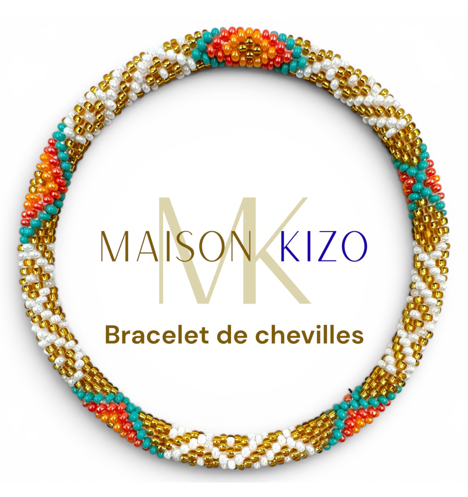 ✨ Maison Kizo - Bracelets de cheville népalais faits main | Pour Particuliers & Pros ✨