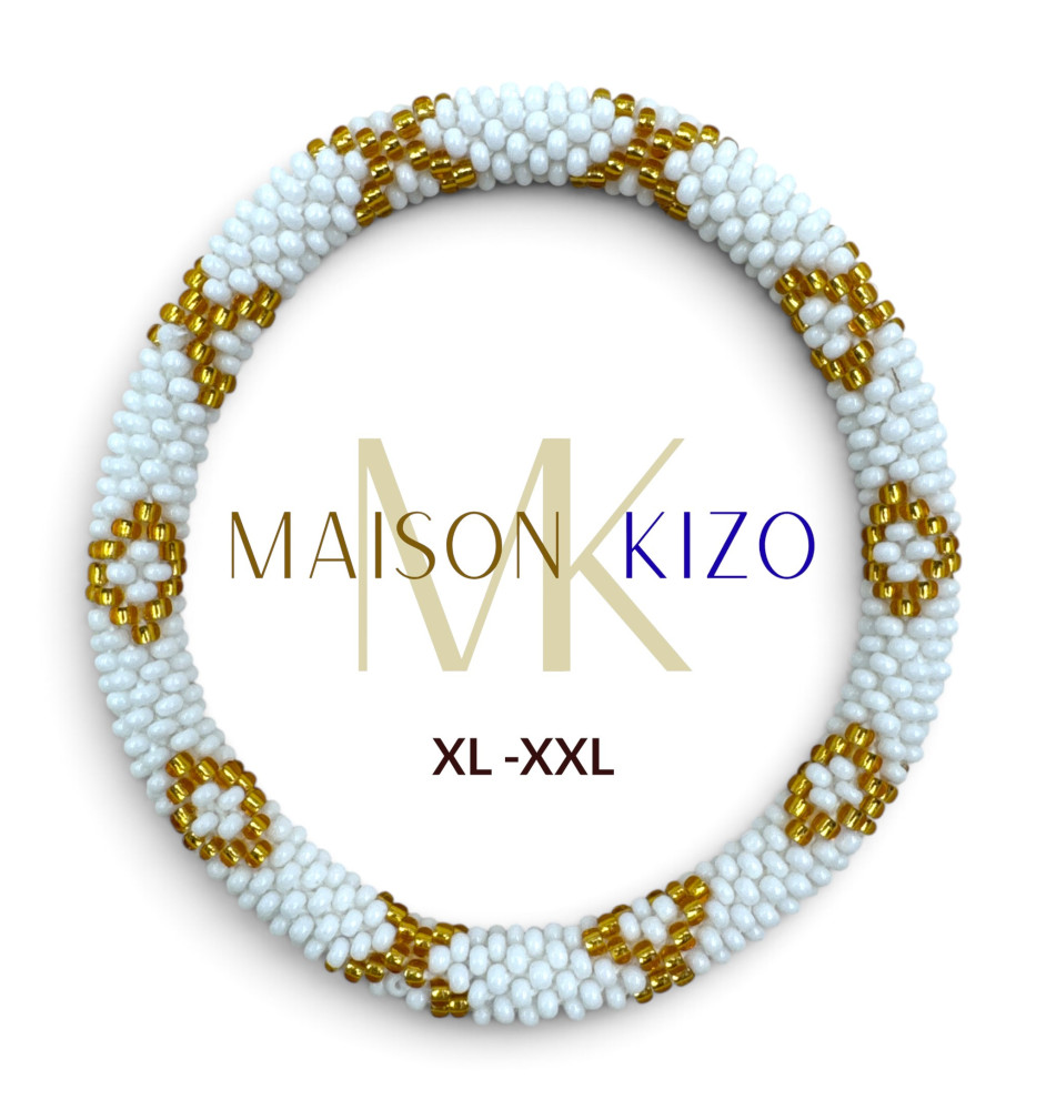Bracelets népalais XL-XXL – Bracelets en perles faits main | Maison Kizo