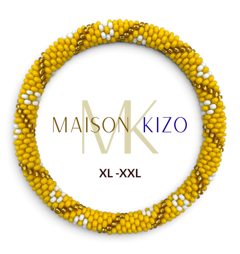 Bracelets népalais XL-XXL – Bracelets en perles faits main | Maison Kizo