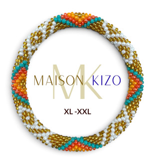 Bracelets népalais XL-XXL – Bracelets en perles faits main | Maison Kizo