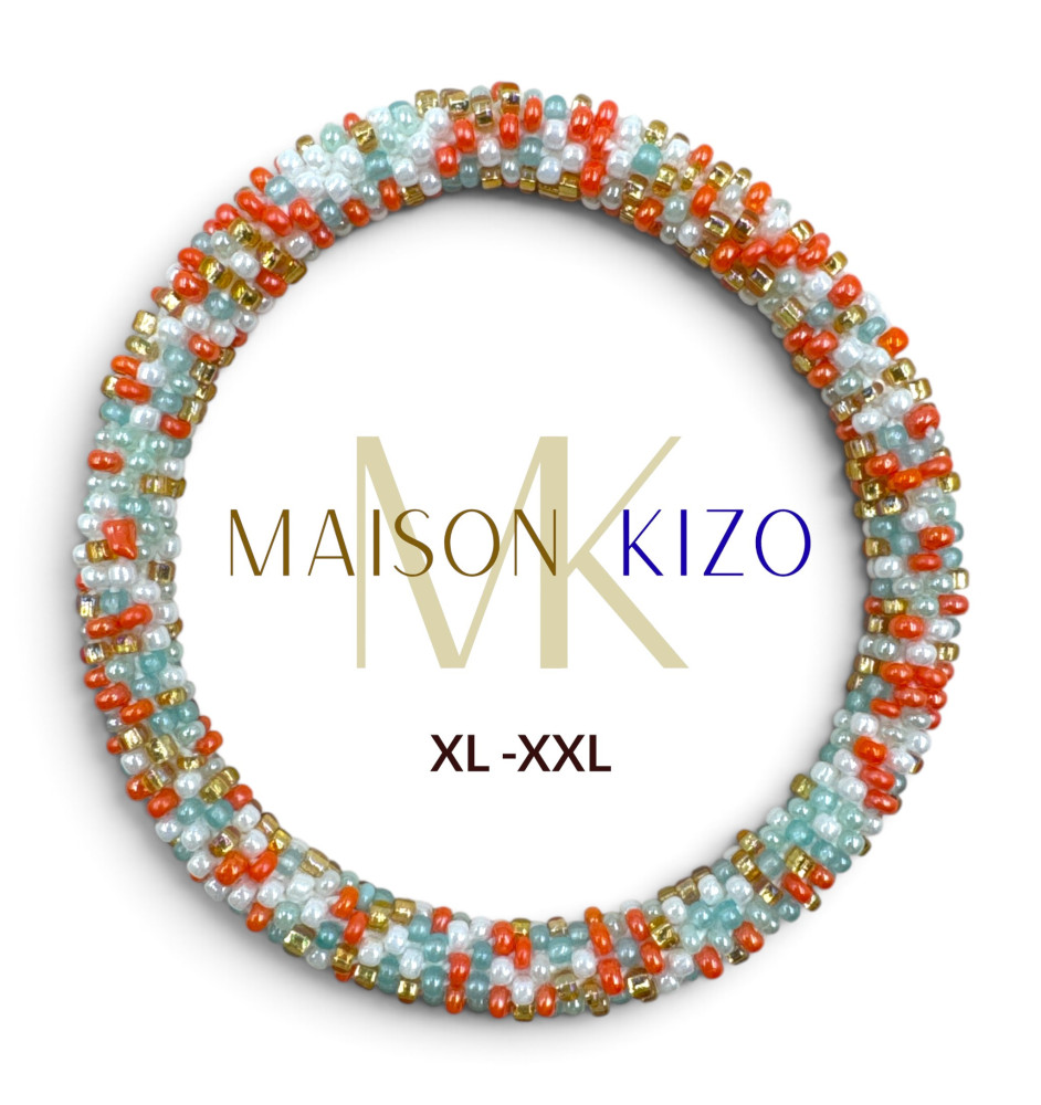 Bracelets népalais XL-XXL – Bracelets en perles faits main | Maison Kizo