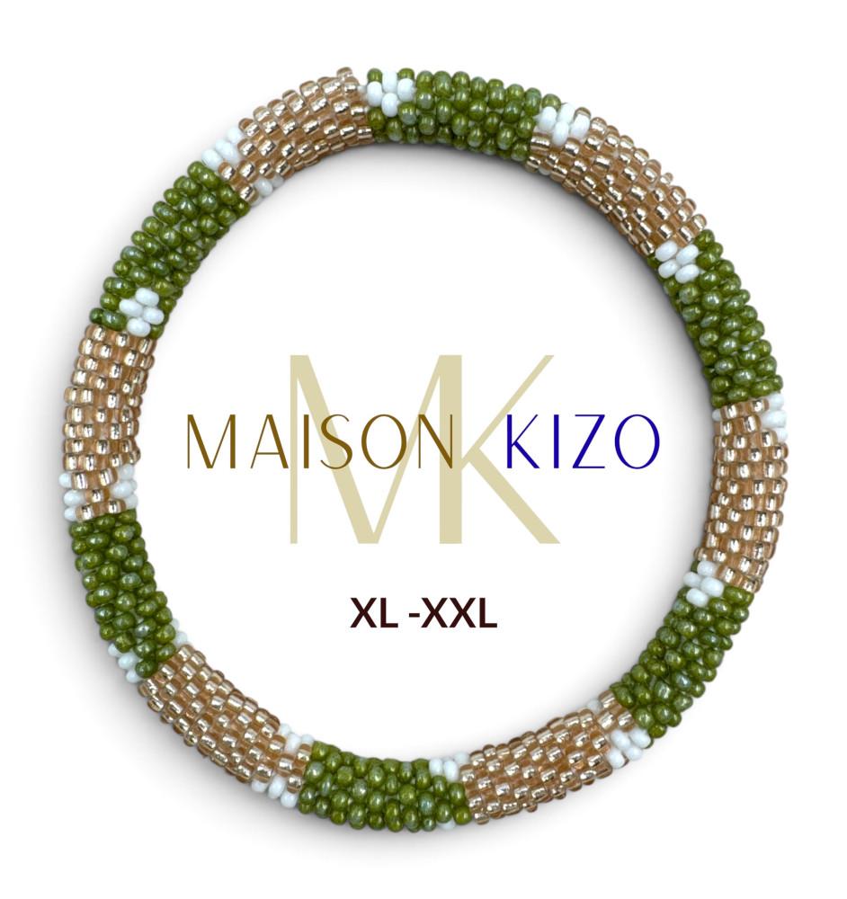 Bracelets népalais XL-XXL – Bracelets en perles faits main | Maison Kizo