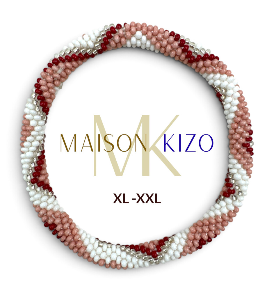 Bracelets népalais XL-XXL – Bracelets en perles faits main | Maison Kizo