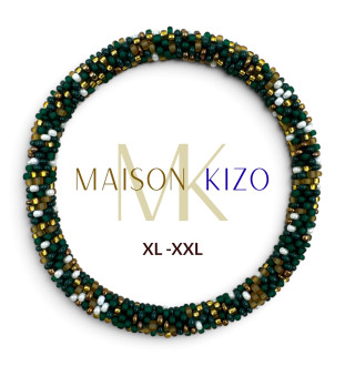 Bracelets népalais XL-XXL – Bracelets en perles faits main | Maison Kizo