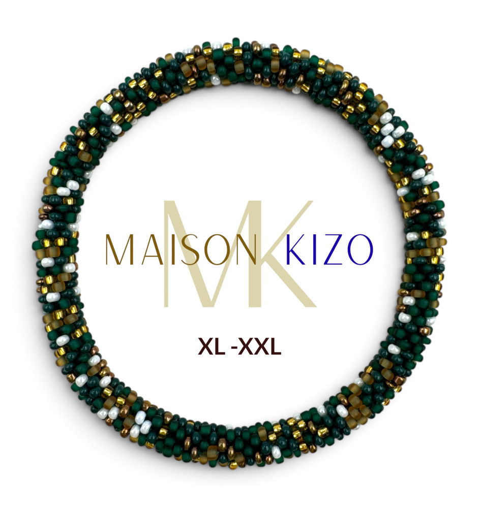 Bracelets népalais XL-XXL – Bracelets en perles faits main | Maison Kizo