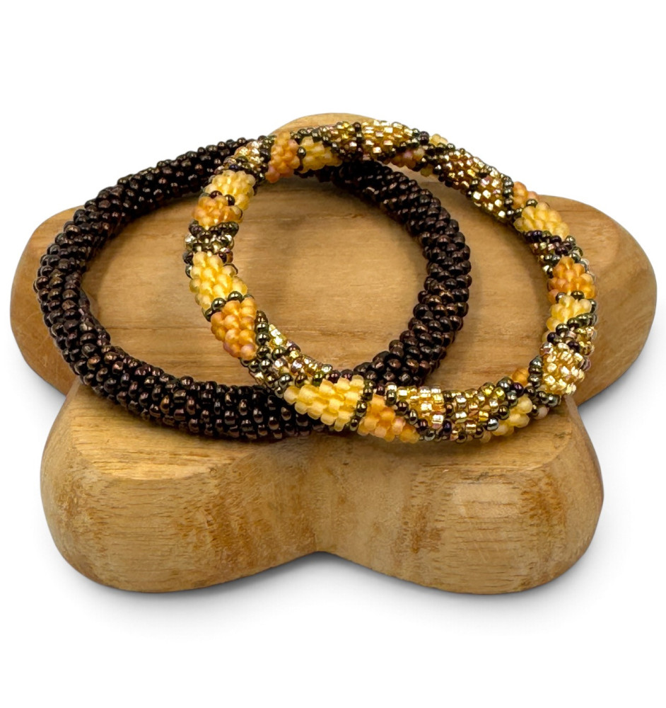 Nepalese bracelet Duo - Hand Jewelry | Maison Kizo®