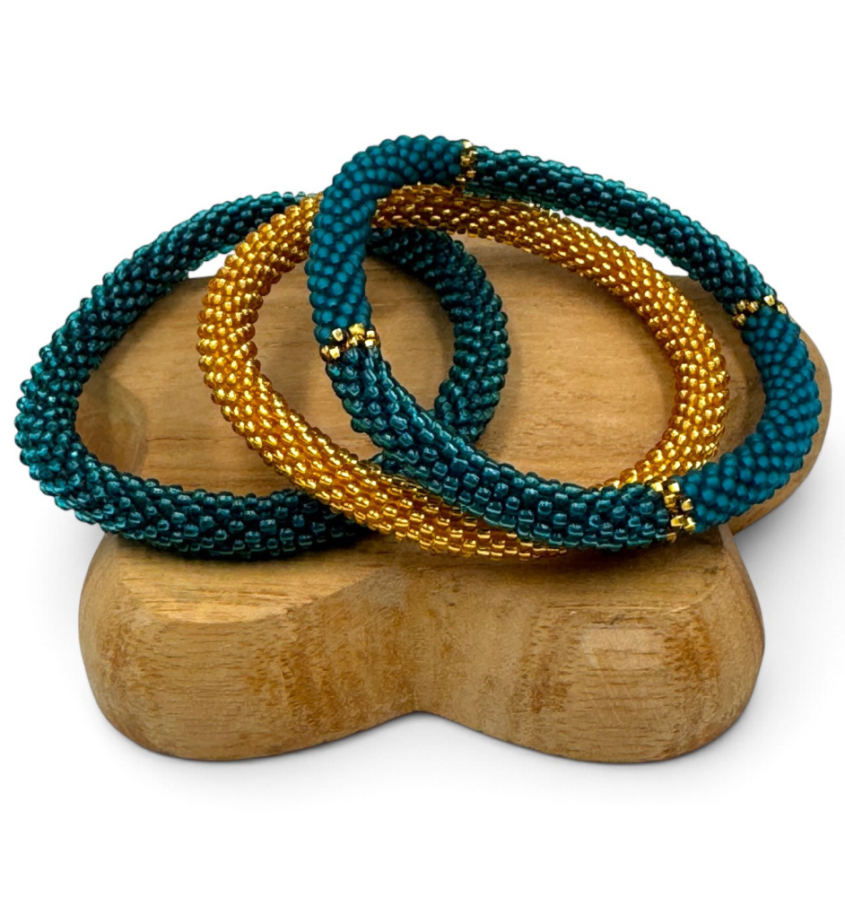 Nepalese bracelet Trio - Hand Jewelry | Maison Kizo®