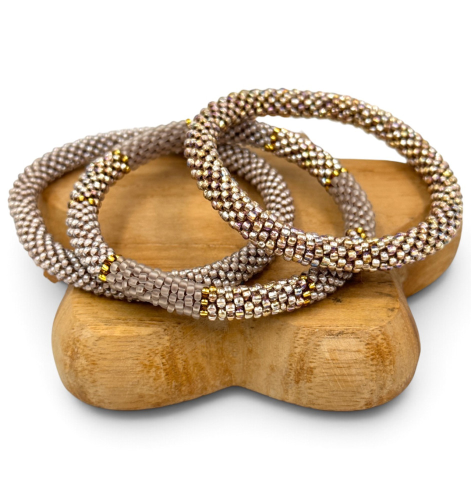 Nepalese bracelet Trio - Hand Jewelry | Maison Kizo®