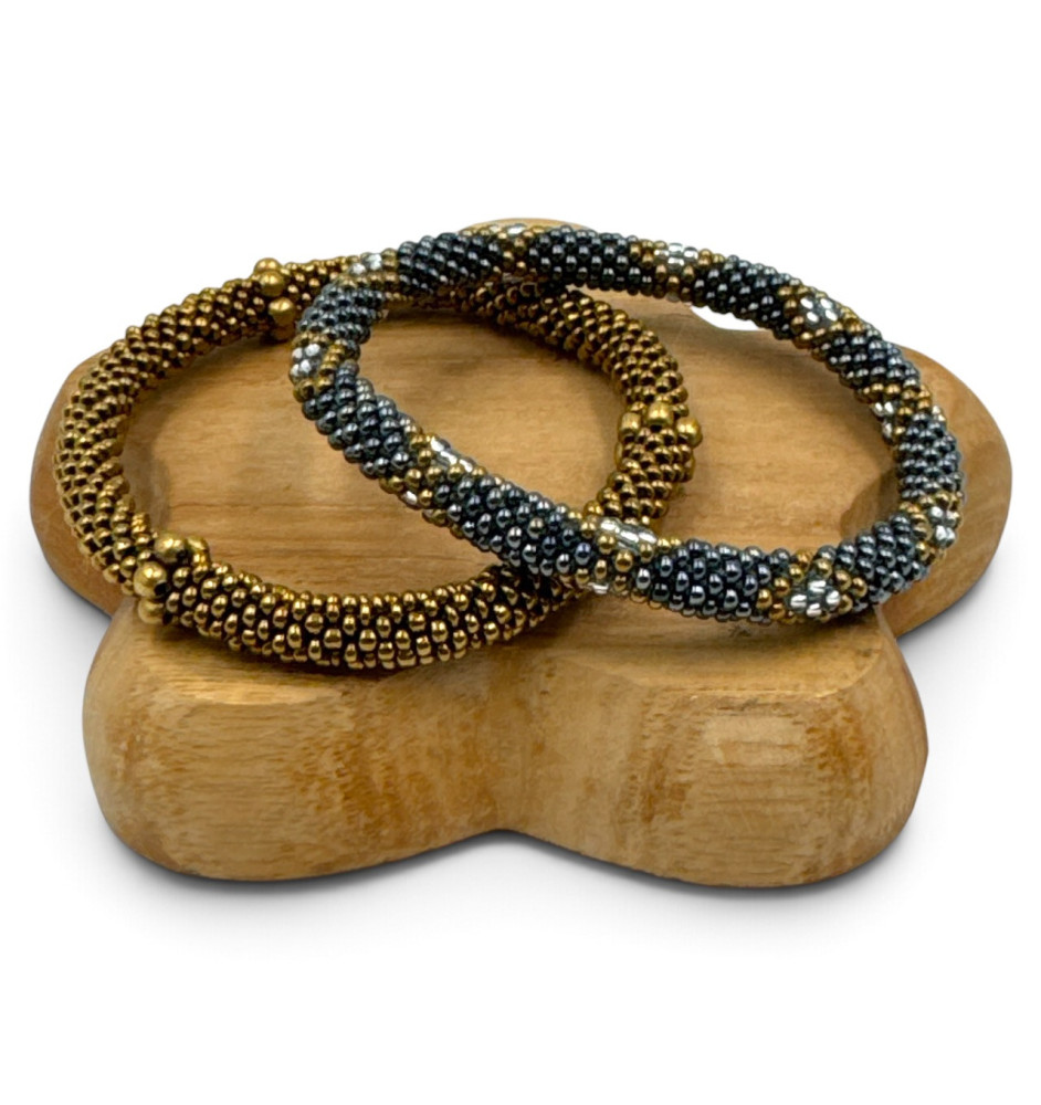 Nepalese bracelet Duo - Hand Jewelry | Maison Kizo®