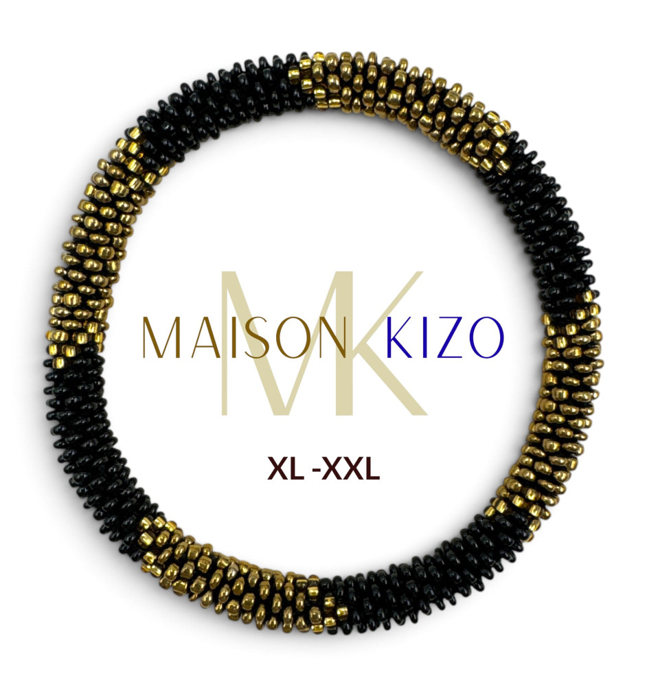 Bracelets népalais XL-XXL – Bracelets en perles faits main | Maison Kizo
