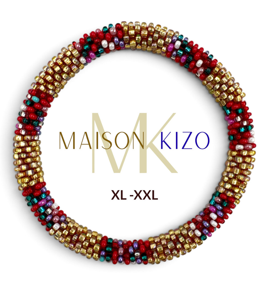 XL-XXL Nepal Bracelets – Handmade Beaded Bracelets | Maison Kizo
