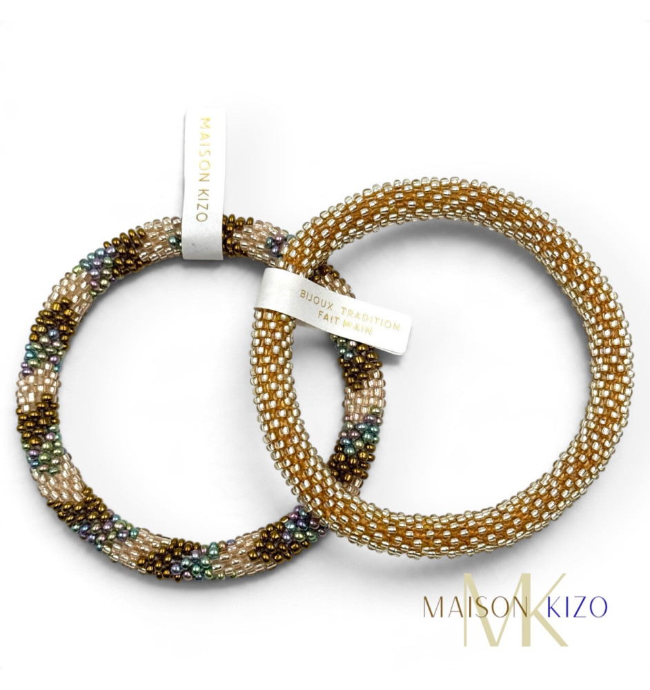 Nepalese bracelet Duo - Hand Jewelry | Maison Kizo®